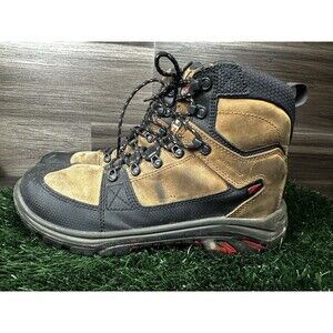 RED WING TRADESMAN 3519 SAFETY TOE‎ LEATHER WORK BOOTS MENS SIZE 11D